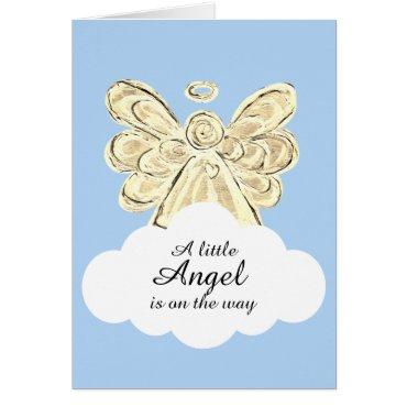 Little Angel on the Way Baby Shower Card