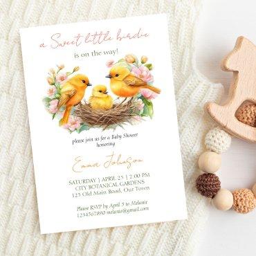 Little birdie hatching soon spring