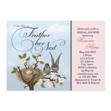 Little Birds Feather Her Nest Shower