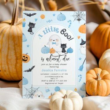 Little Boo is almost Due blue boy
