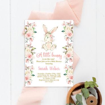 Little Bunny baby shower girl