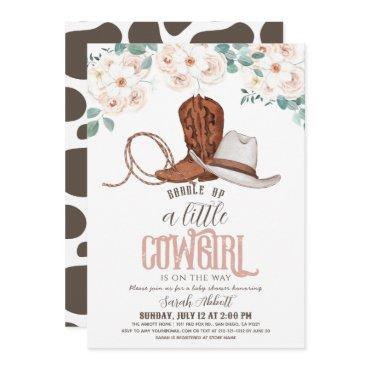 Little Cowgirl Western Floral Girl