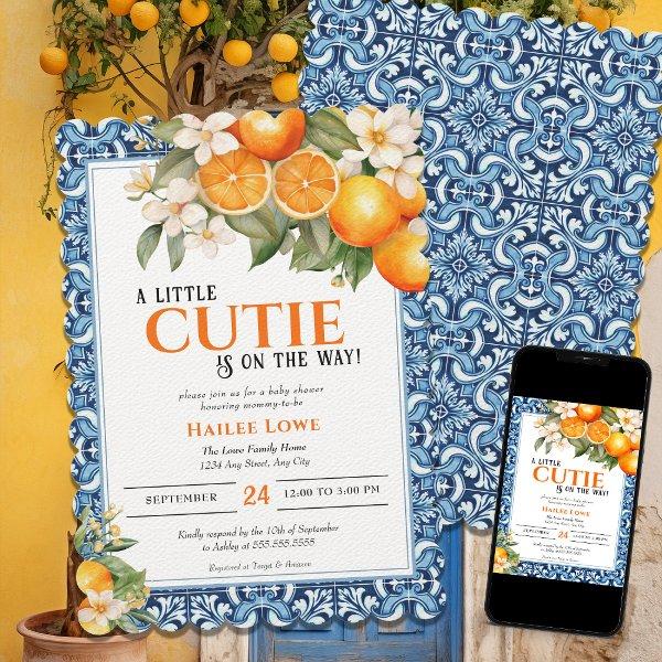 Little Cutie Is On The Way Editable