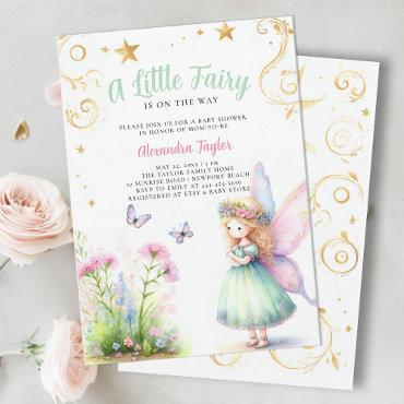 Little Fairy Enchanted Garden Baby Girl Shower