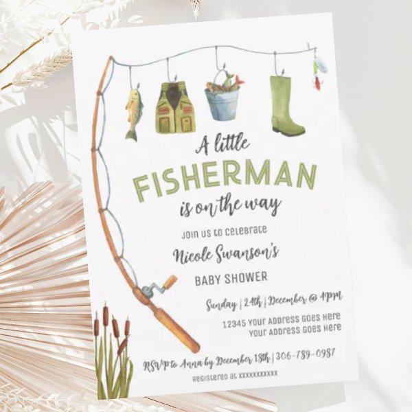 Little Fisherman Fishing