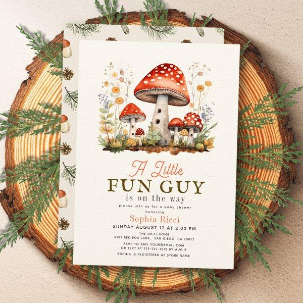 Little Fun Guy Mushroom Boy