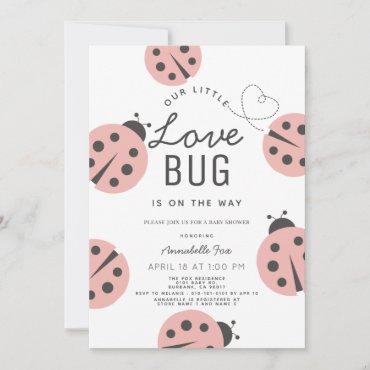 Little Love Bug Light Pink Ladybug