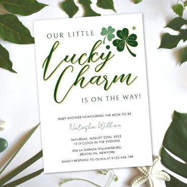 Little Lucky Charm St Patrick's Irish Baby Shower