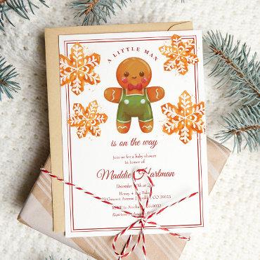 Little Man Gingerbread Man Christmas