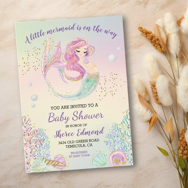 Little Mermaid  Baby Shower