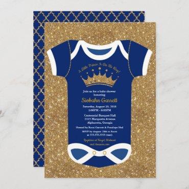 Little Prince Navy Blue & Royal Gold
