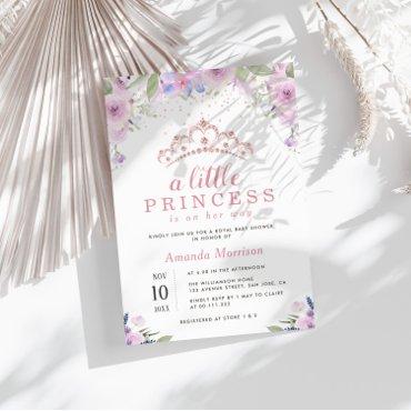little princess purple floral