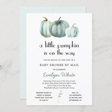 Little Pumpkin on the Way Baby Shower by Mail