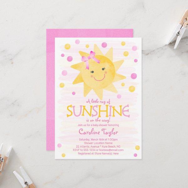 Little Ray of Sunshine Watercolor