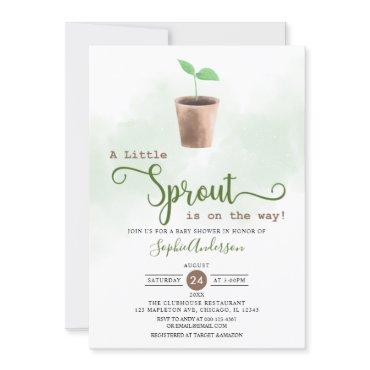 Little Sprout is on the Way Gardening