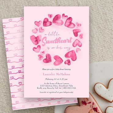 Little Sweetheart Pink Heart Valentine