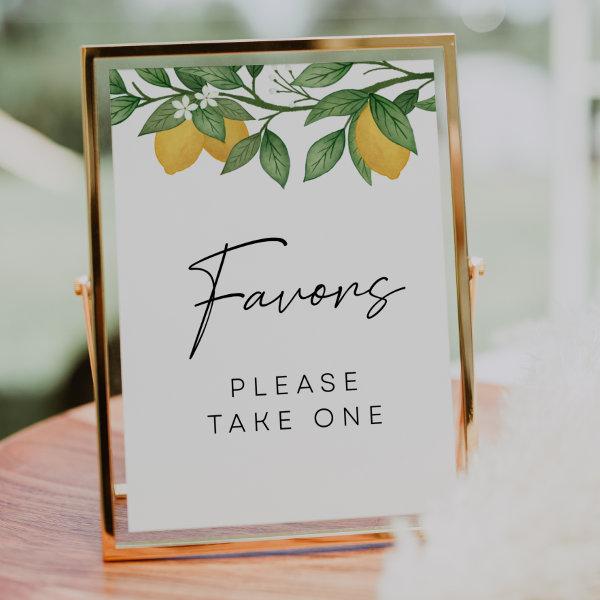 Little sweetie baby shower Favors sign
