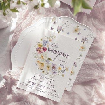 Little Wildflower rustic purple