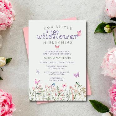 Little Wildlfower Is Blooming Girl