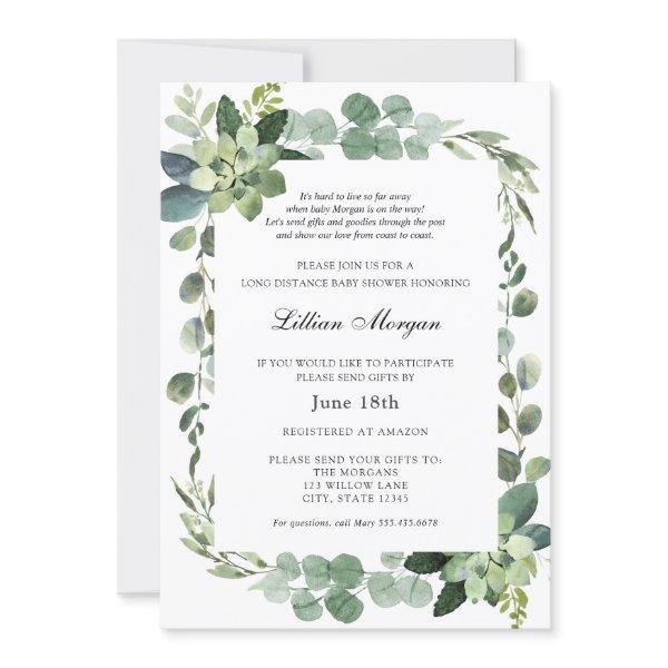 Long Distance Baby Shower by Mail