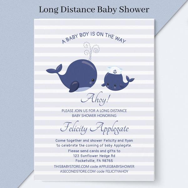 Long Distance Nautical Blue Whale Boy