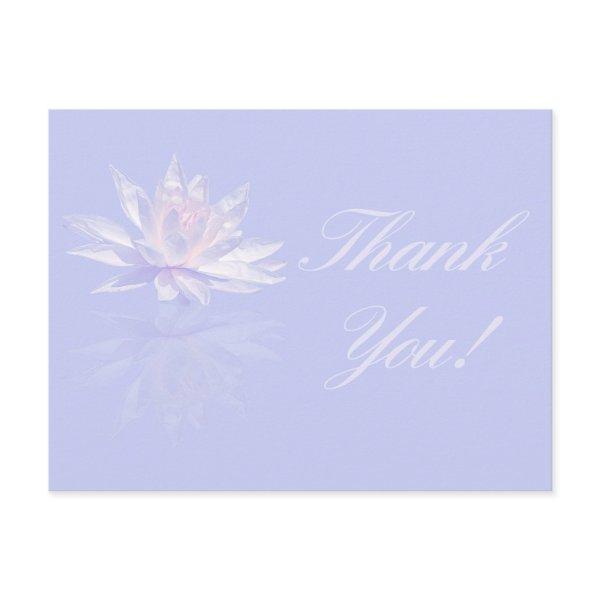 Lotus Flower Thank You Cards