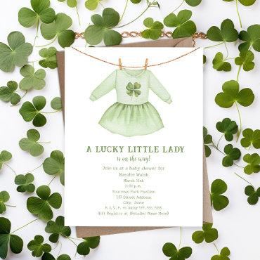 Lucky Little Lady St Patrick's Clover