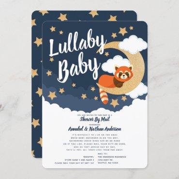 Lullaby Baby Red Panda Moon Baby Shower By Mail