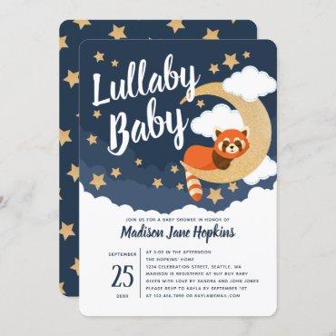 Lullaby Baby Red Panda Moon