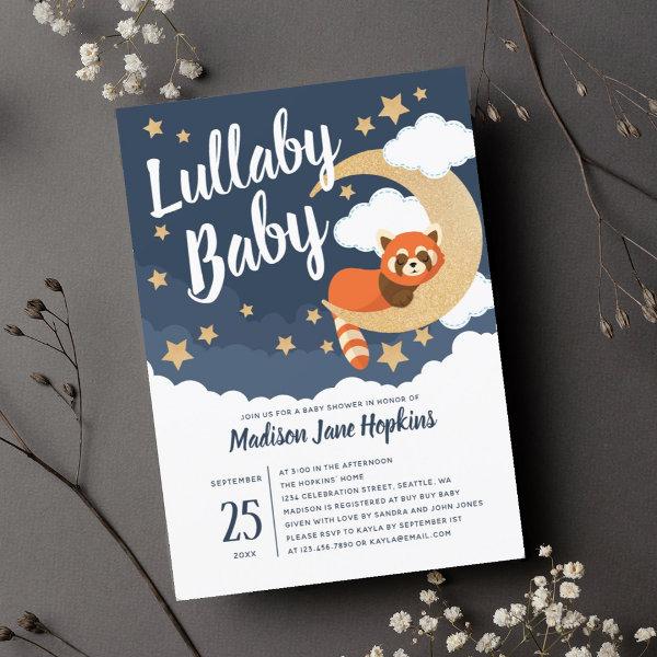Lullaby Baby Red Panda Moon