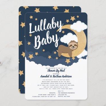 Lullaby Baby Sloth Moon Baby Shower By Mail