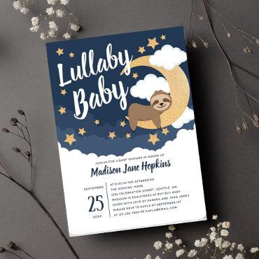 Lullaby Baby Sloth Moon