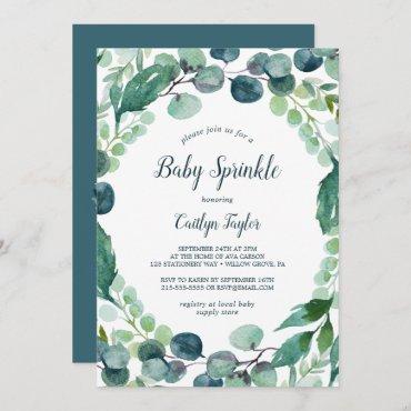 Lush Greenery and Eucalyptus Baby Sprinkle
