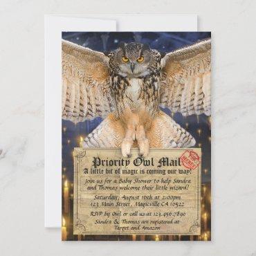 Magic Owl Mail Letter for a Wizard