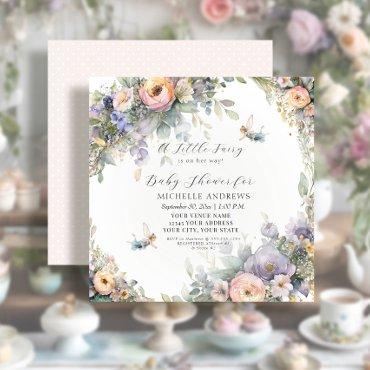 Magical Fairy Tea Party Floral Girl