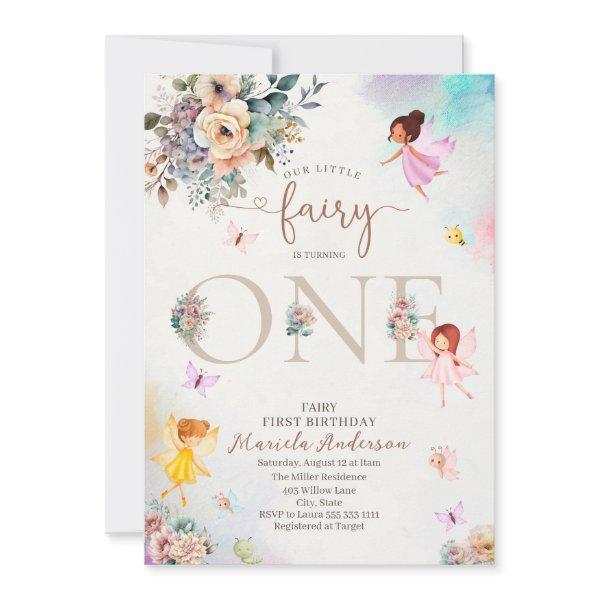 Magical Floral Fairy Princess is turning one  wate