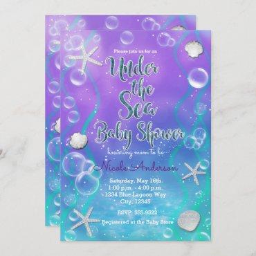 Magical Under The Sea Purple Teal