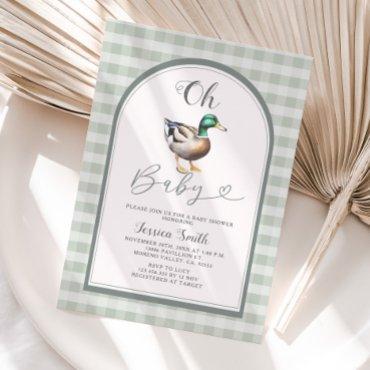 Mallard Duck Baby Shower