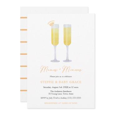 Mamas and Mimosas Momosa Baby Shower or Sip & See