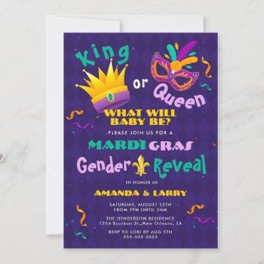 Mardi Gras Gender Reveal