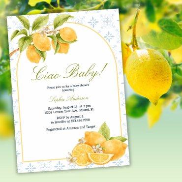 Mediterranean Ciao Baby Italian Lemon
