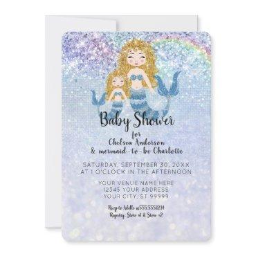 Mermaids Under the Sea Blonde Blue Baby Girl