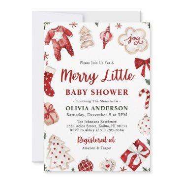Merry Little Red Winter Xmas Christmas