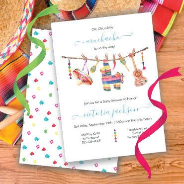 Mexican Fiesta Baby Shower Clothesline