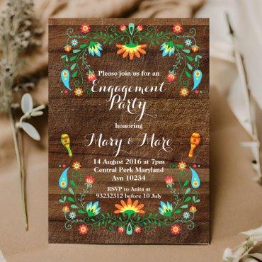 Mexican Fiesta Engagement Party