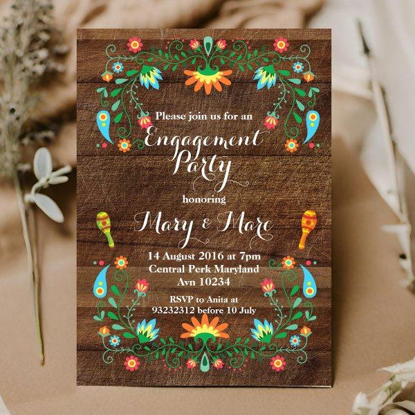 Mexican Fiesta Engagement Party