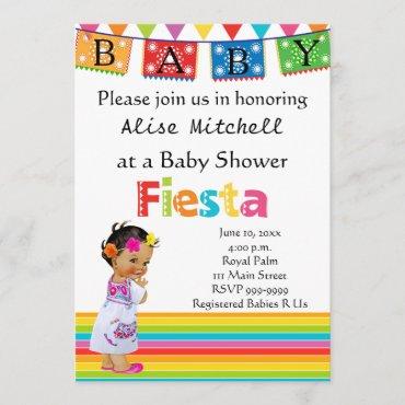 Mexican Girl Baby Shower Invitation