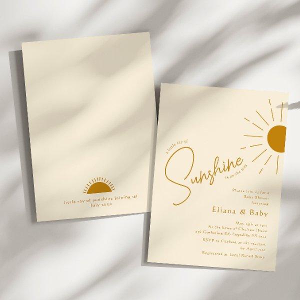 Minimalist Boho Little Ray Of Sunshine