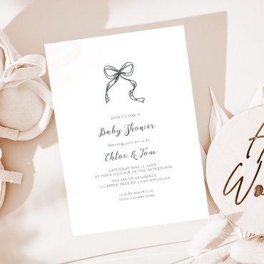 Minimalist Whimsical Bow