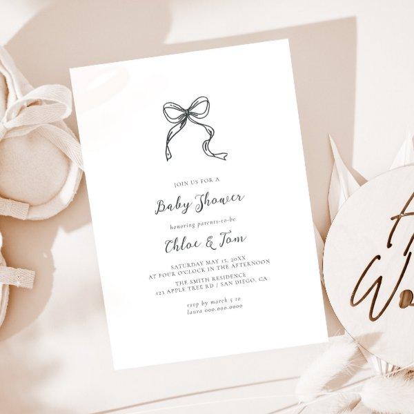 Minimalist Whimsical Bow